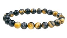 Bracelet œil de tigre doré