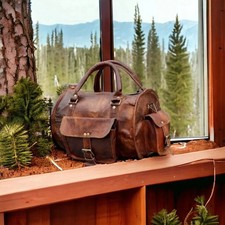 Sacs de sport en cuir de