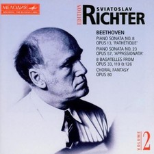 Sviatoslav Richter Edition Volume 2 : Beethoven : Sonate Passionnée, Pathétiq...