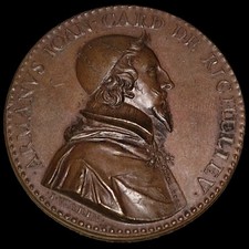 Medaille Cardinal De Richelieu