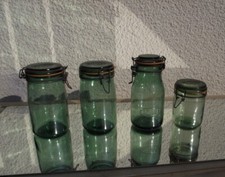 LOT ANCIENS BOCAUX en VERRE