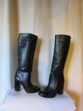 bottes accessoire diffusion cuir noir pointure 37