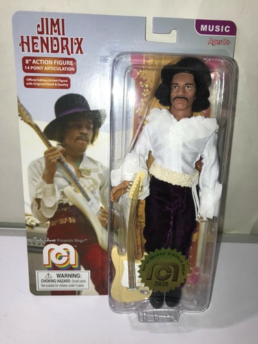 Mego jimi hendrix inch - hendrix, 8