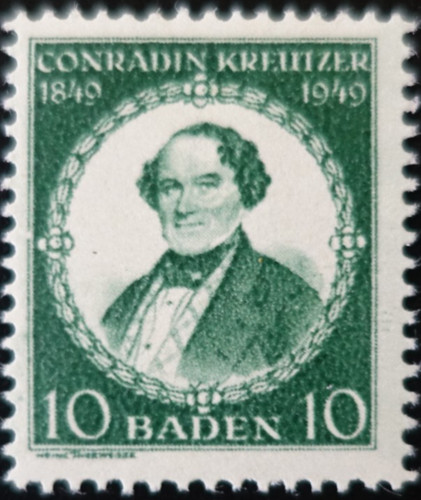 Timbre bade allemagne - allemagne,