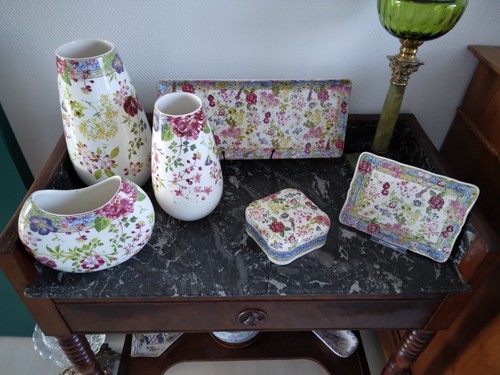 Gien faïence millefleurs - faïence, 6