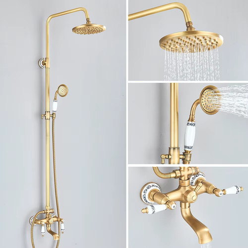 Système douche rétro - système, de