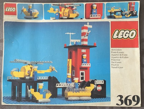 Lego vintage 369 boîte - lego,