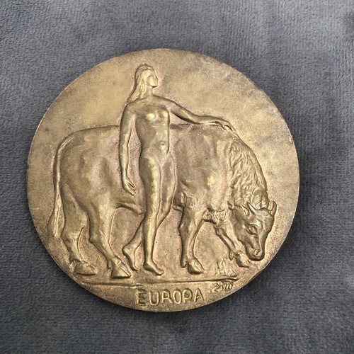 Médaille déesse europe - médaille,