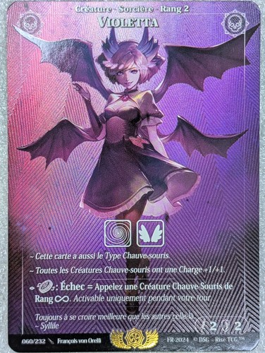 Violetta foil candypocalypse - -,