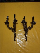 Appliques Bronze Doré Style