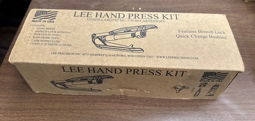 Lee hand press - lee, kit