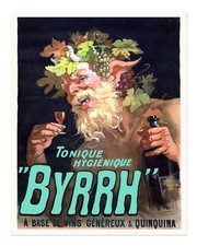 Affiche vintage Byrrh art