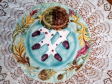 ASSIETTE BARBOTINE ANCIENNE