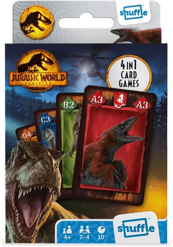 Jurassic world jeu cartes - jeu, de