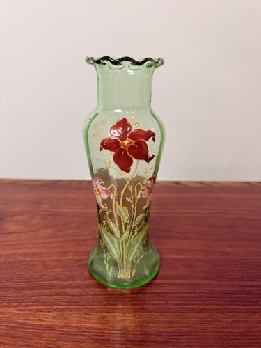 Vase ancien legras verre - vase,