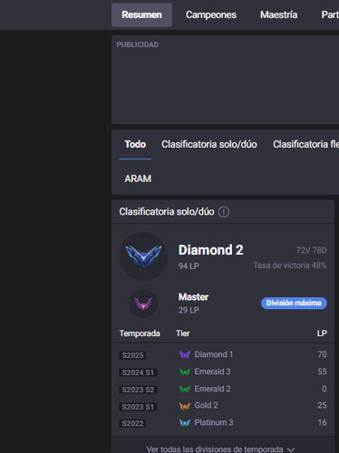 Compte lol mmr master - mmr, master+