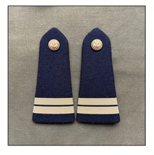 Pattes épaules veste marine - pattes,
