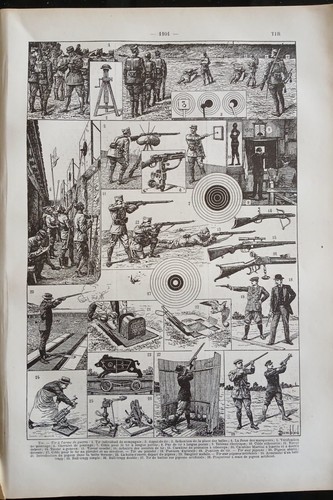 Ancienne planche papier