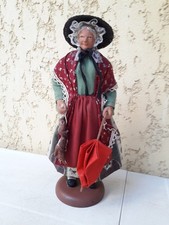 1 santon ancien habillé