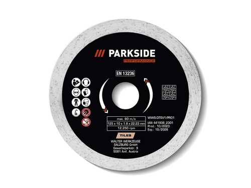 Disque diamant bord plein - disque,