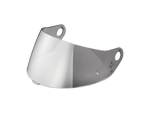 Visière miroir argent - argent, pour