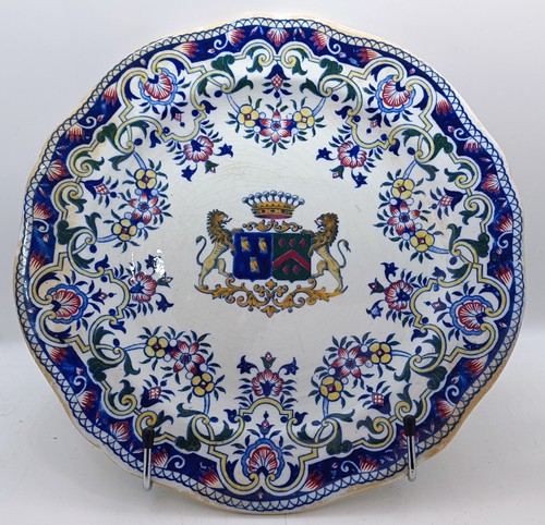 Ancienne assiette plate - assiette,