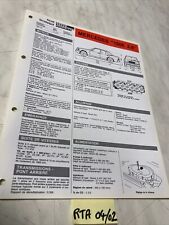 Fiche technique automobile Mercedes Benz 190E 2.6 édition 1992 RTA 190 E
