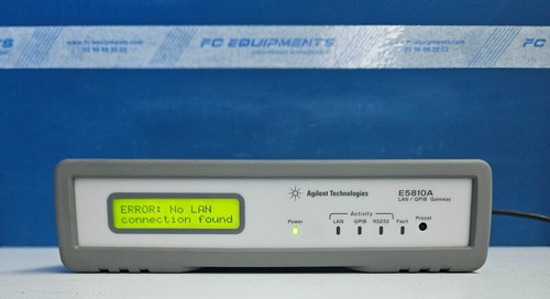 Agilent keysight e5810a lan - keysight,