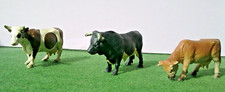 Lot 3 figurines schleich animal :  2 vaches, 1 taureau