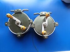 Lot De 2 Moulinets De Pêche ancien , moulinet made in France , Moulinet Ancien