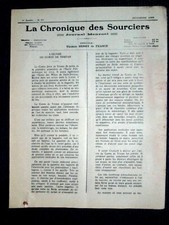 CHRONIQUE des SOURCIERS #12