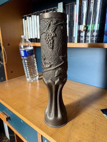 Ancien obus vase - ancien, 35cm