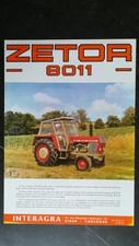 Brochure tracteur zetor - tracteur,
