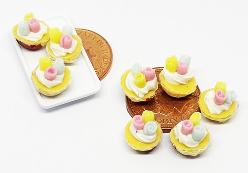 Poupées maison rose cupcakes - maison,