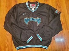 NWOT Vintage 1990's NBA REEBOK Vancouver Grizzlies Throwback Pullover Jacket Lg