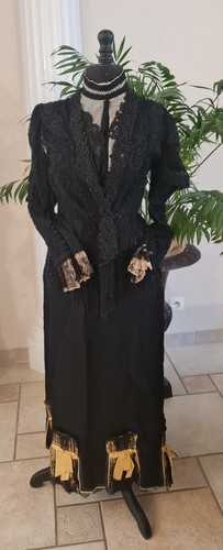 Ancienne robe victorienne - robe,