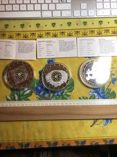 3 x 110 gr belle médaille géants euro