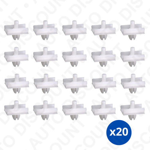 20x clips garniture - 20x,