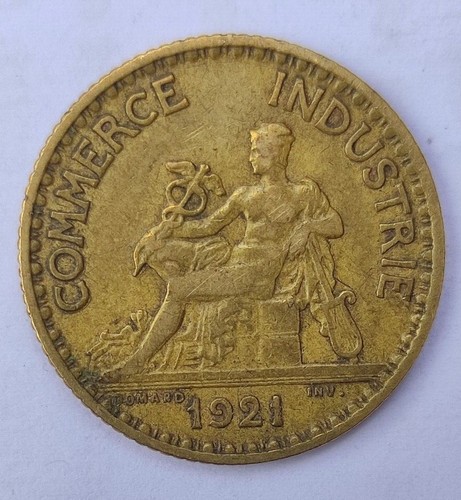 1921 piece 1 francs - 1,