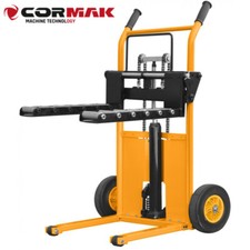 CORMAK WLTC Table Elévatrice Mini Gerbeur Levée 900 mm 200 kg Diable Cap. Mobile