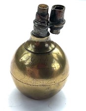 ANCIEN BRIQUET DE POILU OBJET DE TRANCHÉE 1914-15-16 SCÈNE GUERRE LIGHTER WW1