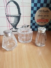 SALIÈRE POIVRIÈRE MOUTARDIER