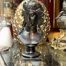 Bronze statue buste epoque - statue,