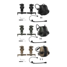 Casque avec microphone, protection auditive pour communication, tir, tonte