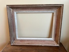 cadre ancien en bois Montparnasse  début XXe pour toile 33x24cm