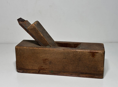 Rabot bois ancien - bois,
