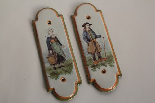 Paire plaques propreté - plaques, de