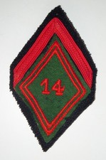 INSIGNE TISSU LOSANGE DE BRAS
