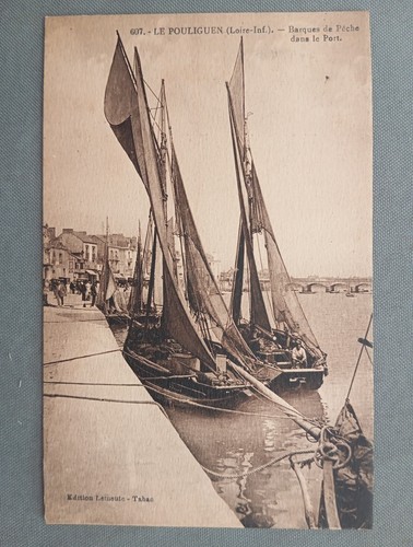 Cpa pouliguen - le,