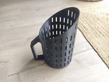 Pelle à pellet granulé sable, tamis, tamisage - noir 1kg, 1L, 12cm x 20cm